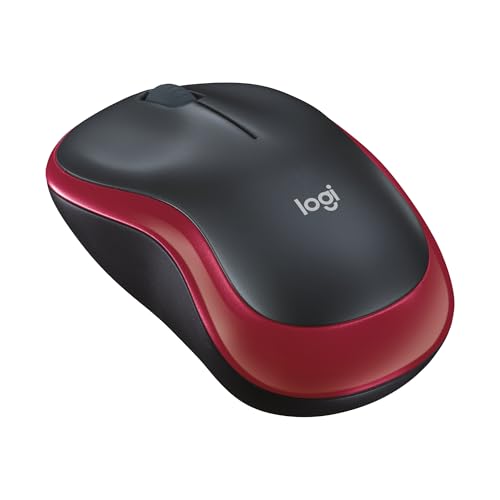 Logitech M185 Ratón Inalámbrico, 2.4GHz con Mini Receptor USB, Batería