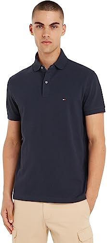 Tommy Hilfiger 1985 Regular Polo Mw0mw17770 Camiseta, Azul (Desert Sky