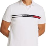 Tommy Hilfiger Polo de Manga Corta Hombre Chest Insert Regular Fit, Bl