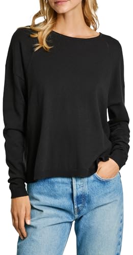 Pepe Jeans Isela Crew Neck Prendas de Punto, Negro (Negro), XS para Mu