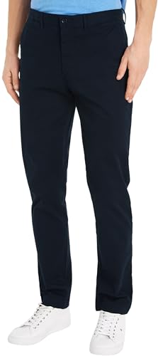 Tommy Hilfiger Hombre Chinos Tejido Elástico, Azul (Desert Sky), 29W /