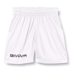 Givova Short Capo Pantalón Corto, Hombre, Blanco, M