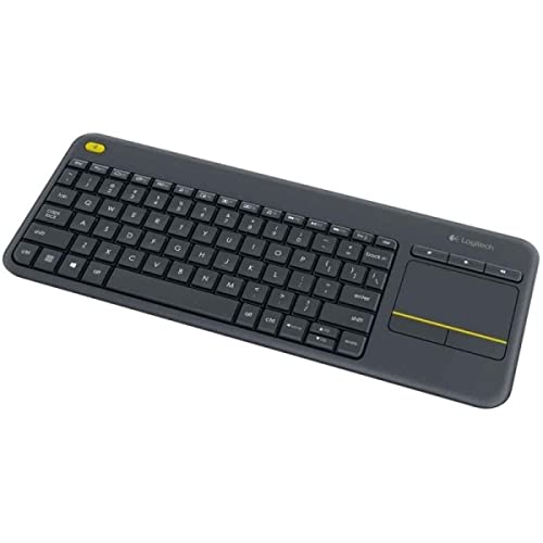 Logitech K400 Plus Teclado Inalámbrico Táctil para TV con Control Mult