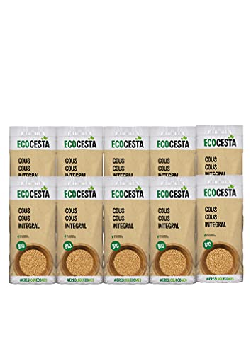 Ecocesta – Pack de 10 Unidades de 500 g de Cous Cous Integral Ecológic
