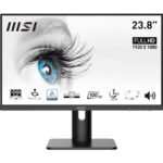 MSI Pro MP243XP Monitor de Oficina Full HD de 23,8», Panel IPS 1920 x
