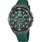 Lotus Reloj Hombre 18975/2 Chrono Caja de Fibra de Carbono Negro Corre