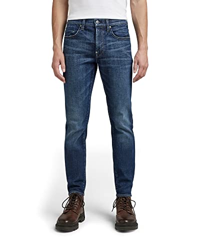 G-STAR Jeans Revend Fwd Skinny, Vaqueros Hombre, Azul (Worn In Stratos