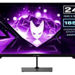 Oversteel – KRYPTO Monitor de Gaming LED 24» FullHD (1920×1080), Pane