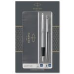 Parker Jotter set de regalo doble con bolígrafo y pluma estilográfica,