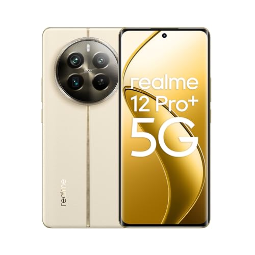 realme Teléfono Móvil 12 Pro+ 5G 8 + 256GB, Cámara periscopio para ret