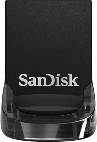 SanDisk Ultra Fit Pendrive 256 GB (Memoria USB 3.2, ideal para ordenad