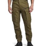 G-STAR Rovic Zip 3d Regular Tapered Pants Pantalones, Verde (Dark Oliv