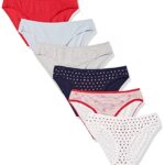 Amazon Essentials Braguita de Estilo Bikini de Algodón – colores inter