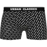 Urban Classics Boxer Shorts 5-Pack Boxers, Bur/Dkblu+Wht/blk+Wht+AOP+b