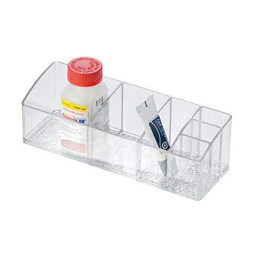 iDesign Med+ pastillero semanal, Caja clasificadora con 6 compartiment