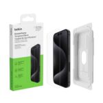 Belkin protector de pantalla ScreenForce TemperedGlass con revestimien