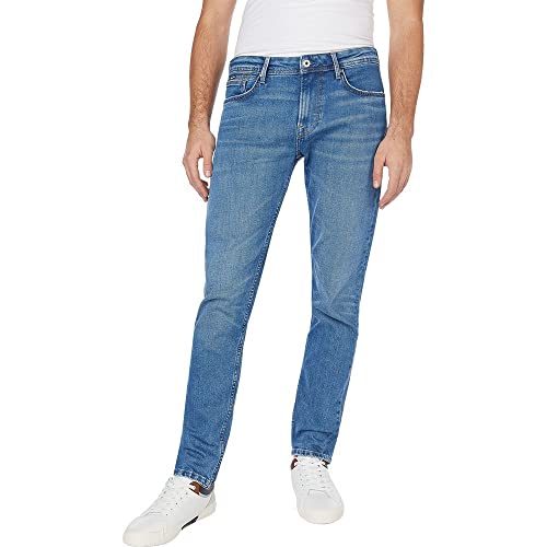 Pepe Jeans Hatch Regular, Jeans Hombre, Azul (Denim-vs3), 40W / 34L