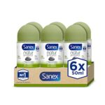 Sanex Natur Protect Desodorante Roll-On, Protección 24H contra el Mal