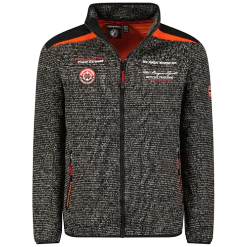 Geographical Norway Thibault Men Forro Polar para Hombre, Noir, XL