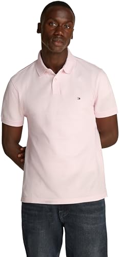 Tommy Hilfiger 1985 Regular Polo Mw0mw17770 Camiseta, Rosa (Light Pink