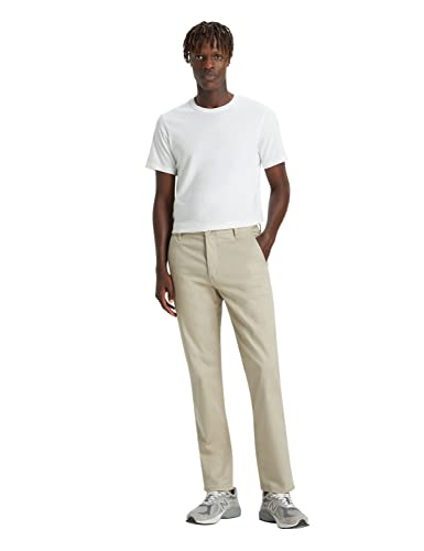 Dockers Alpha Original Khaki, Pantalones, Hombre, Safari Beige, 32W /