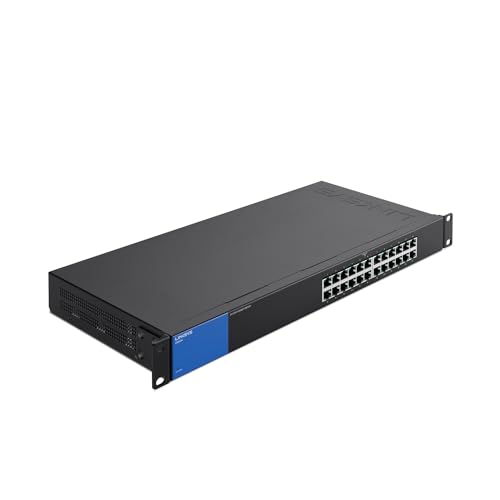 Linksys LGS124-EU switch de red no administrado Gigabit de 24 puertos,