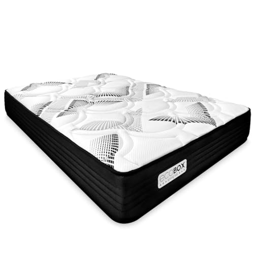 DUÉRMETE ONLINE – Colchón Viscoelástico Híbrido Eco Box con Núcleo de