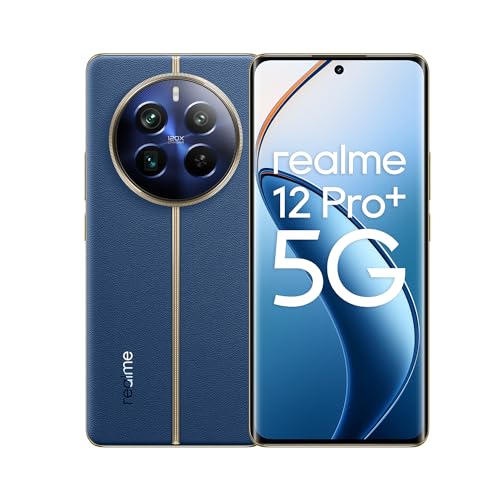 realme Teléfono Móvil 12 Pro+ 5G 8 + 256GB, Cámara periscopio para ret