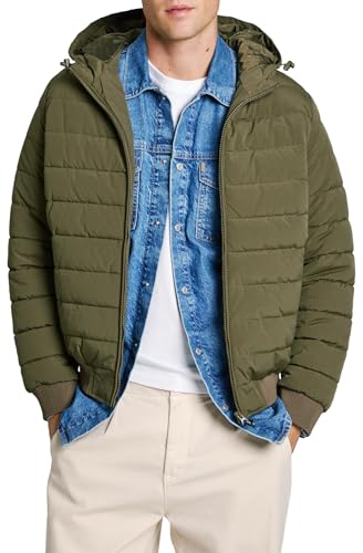 Pepe Jeans Tomek Chaqueta, Verde (Leaf Green), S para Hombre