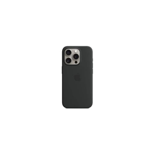 Apple Funda de Silicona con MagSafe para el iPhone 15 Pro MAX – Negro