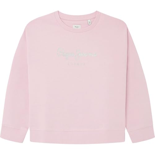 Pepe Jeans Winter Rose Sudadera, Pink (Rosewood Pink), 14 años para Ni