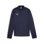 PUMA teamGOAL Training 1/4 Zip Top Jr Ajustado, Unisex niños, Azul Mar