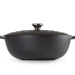 Le Creuset Marmita de hierro fundido, diámetro 32 cm, 7 L, Negro Mate,