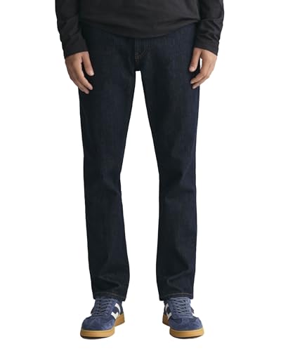 GANT Slim Jeans, Dark Blue, 44W / 34L para Hombre