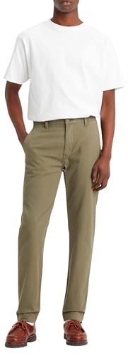 Levi’s Xx Chino Slim Ii Pantalones, Bunker Olive Shady Gd B, 32W / 34L
