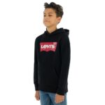Levi’s Lvb batwing screenprint hoodie Niños Negro (Black) 10 años