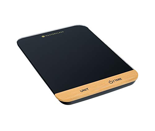 MasterClass Balanza Digital Compacta de Cocina en Caja de Regalo, Plás