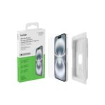 Belkin protector de pantalla ScreenForce TemperedGlass con revestimien