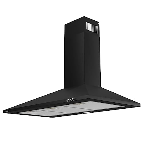 CIARRA CAB9201A Campana Extractora Cocina 90cm 370m³/h Clase A- 3 Velo