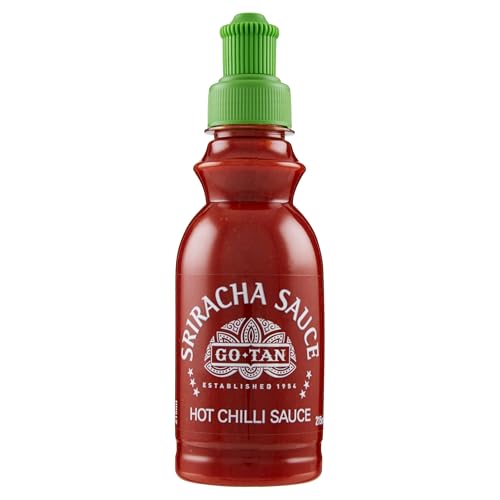 Go-Tan, Salsa Sriracha, Condimento de Chile Picante, 54 por ciento Chi