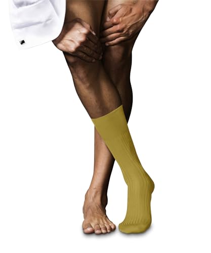 FALKE No. 10 M So algodón fil d’Écosse lisos 1 par, Calcetines Hombre,