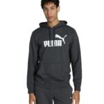 PUMA ESS No. 1 Logo Hoodie TR, Felpe con Cappuccio Hombre, Dark Gray H