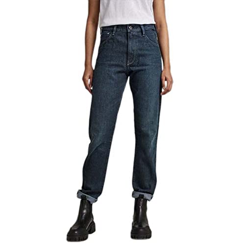 G-Star Para Mujer Jeans Virjinya Slim, Azul (worn in deep teal D21078-