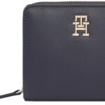 Tommy Hilfiger Cartera Mujer Logotape pequeña, Azul (Space Blue), Tall