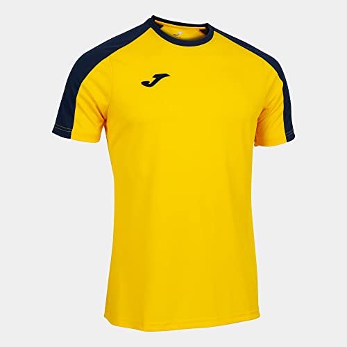 Joma Eco Championship Camiseta, Hombre, Amarillo/Marino, 6XS