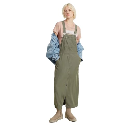 G-STAR Dungaree Dress, Vestido Informal, Mujer, Verde (Shamrock D24620