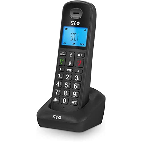 SPC Gossip 2 – Teléfono Fijo inalámbrico con Pantalla iluminada, Tecla