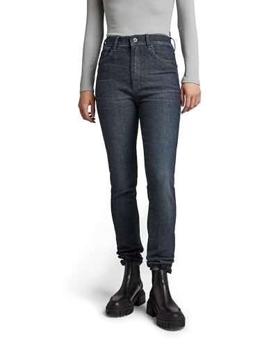 G-Star Para Mujer Jeans Kafey Ultra High Skinny, Azul (worn in nightsh