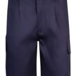 VELILLA 344 Bermudas Multibolsillos, Color Azul Marino, Talla 46