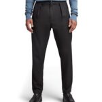 G-Star Para Hombre Pantalones chinos Drawstring Tapered, Negro (dk bla
